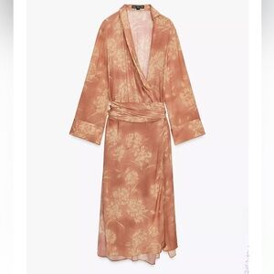 Zara Floral Wrap Dress - NWT